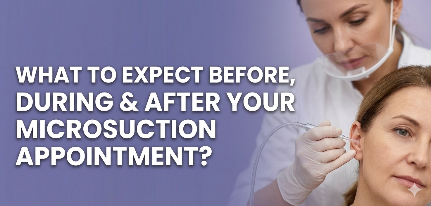 What to Expect Before, During & After Your Microsuction Appointment
